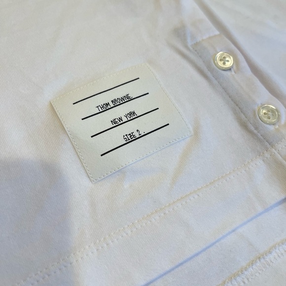 THOM BROWNE STRIPED RINGER T-SHIRT
White Size 2 - Picture 8 of 9